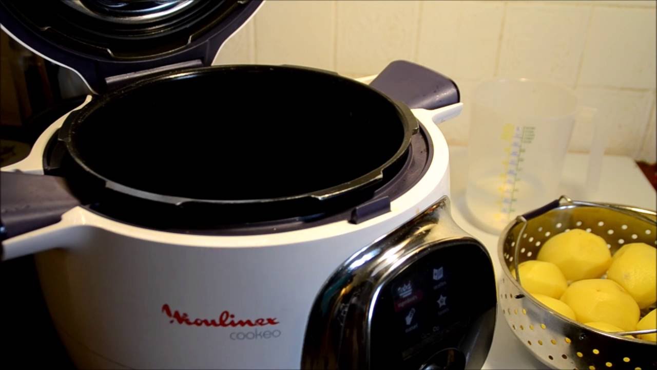Cuisson pommes de terre enti&egrave;res au cookeo