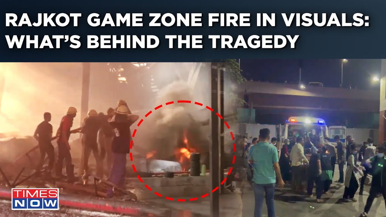 Rajkot Game Zone Fire Scary Scenes: Watch| What Caused Horrific Gujarat Tragedy| More Than 20 Dead