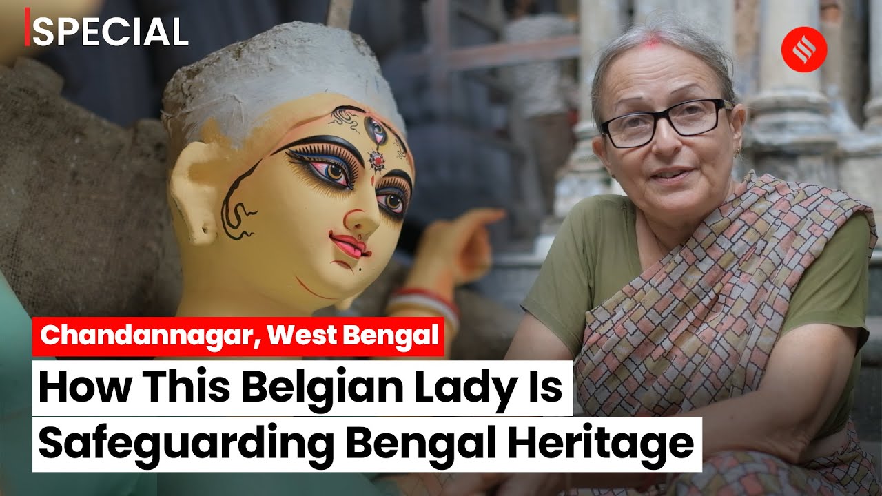 Neline Mondal: This Belgian Lady Is Protecting Heritage In This Small Bengal Town | Durga Puja