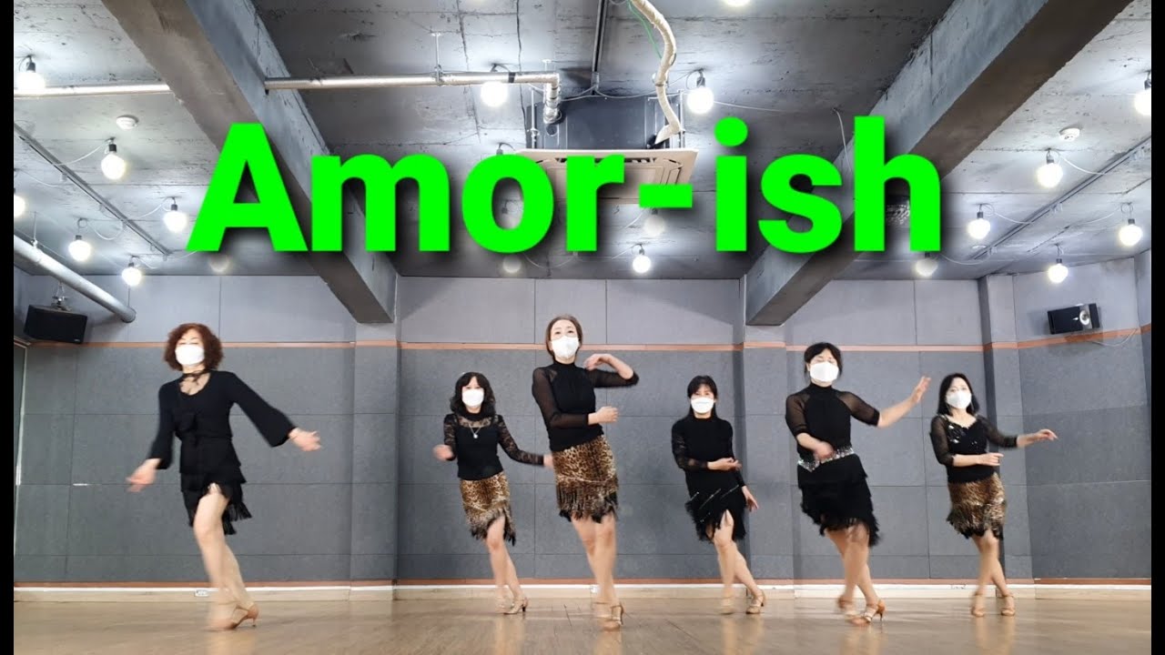 Amor-ish line dance (Intermediate Samba) Demo&Count