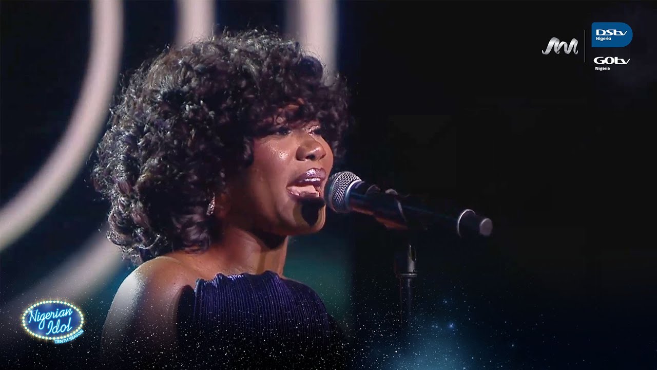 Purp performs 'Greatest Love of All' by Whitney Houston &ndash; Nigerian Idol | S10 | E12 | Africa Magic
