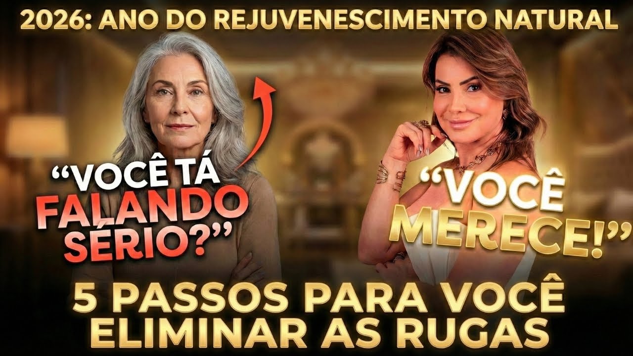 5 PASSOS PARA VOCE ELIMINAR AS RUGAS
