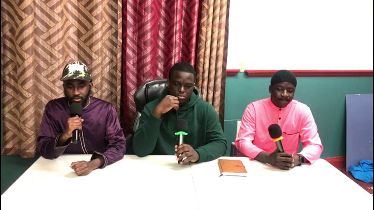 3 BROTHERS RECITE QURAN WITH AMAZING  AFRICAN MELODIC RECITATION ( FROM NYC)
