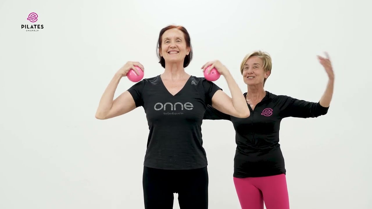 🔥 ¡Entrenamiento INTENSO de Tren Superior con Pilates y Pesas! Únete a @e-Pilates