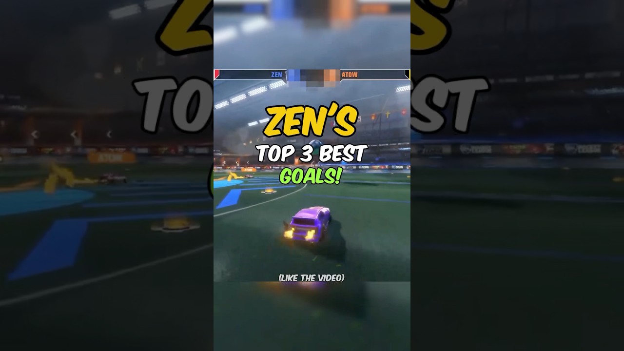 Zen&rsquo;s BEST Goals 🐐👑🏆 #rocketleague #rl #rocketleagueclips #rlclips #gaming #shortvideo
