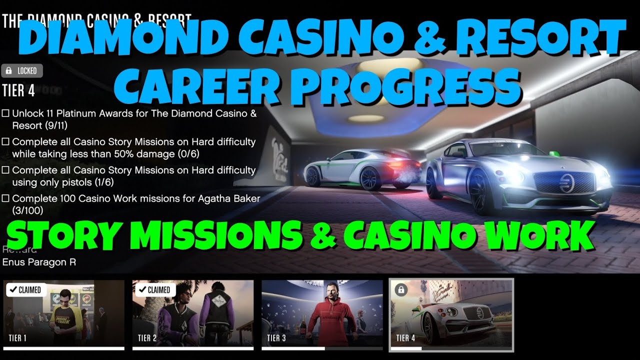 Diamond Casino & Resort Career Progress - GTA Online