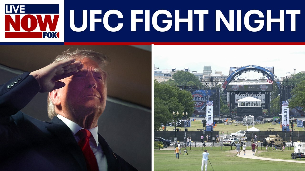 Трамп отмечает 80-летие на турнире UFC Fight Night