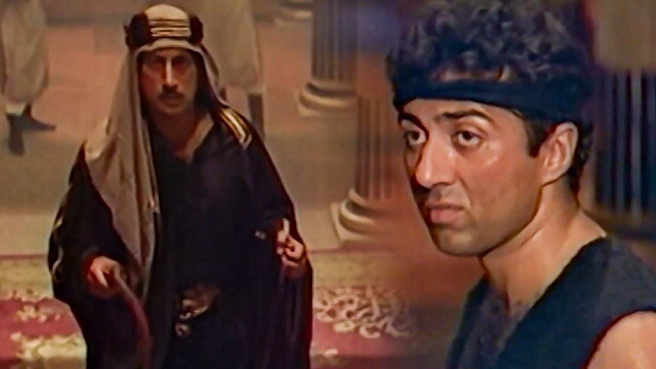 मासूमो की जान लेने वाले, जा में तुझी ज़िन्दगी देता हु - सनी देओल का जबरदस्त सीन - Sultanat Movie