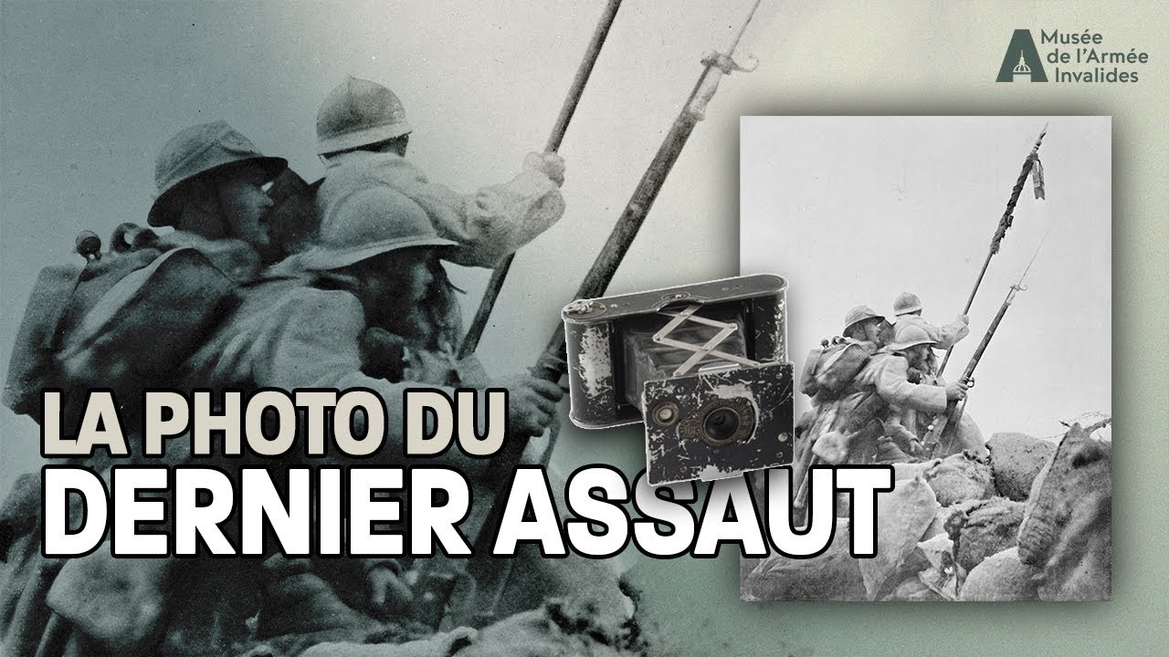 Une minute AVANT la mort, la photo amateur d'un assaut au drapeau (1915) !