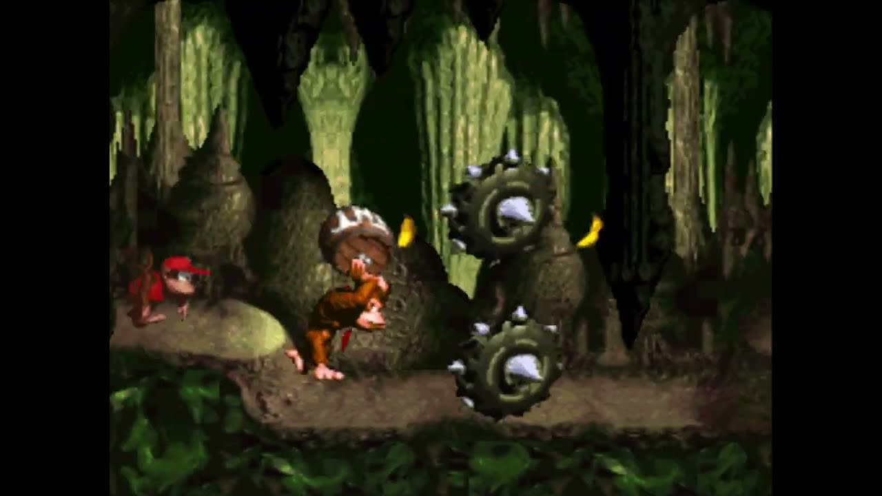 Donkey Kong Country SNES – Full Walkthroughs – Final Part Chimp Caverns & Final Boss