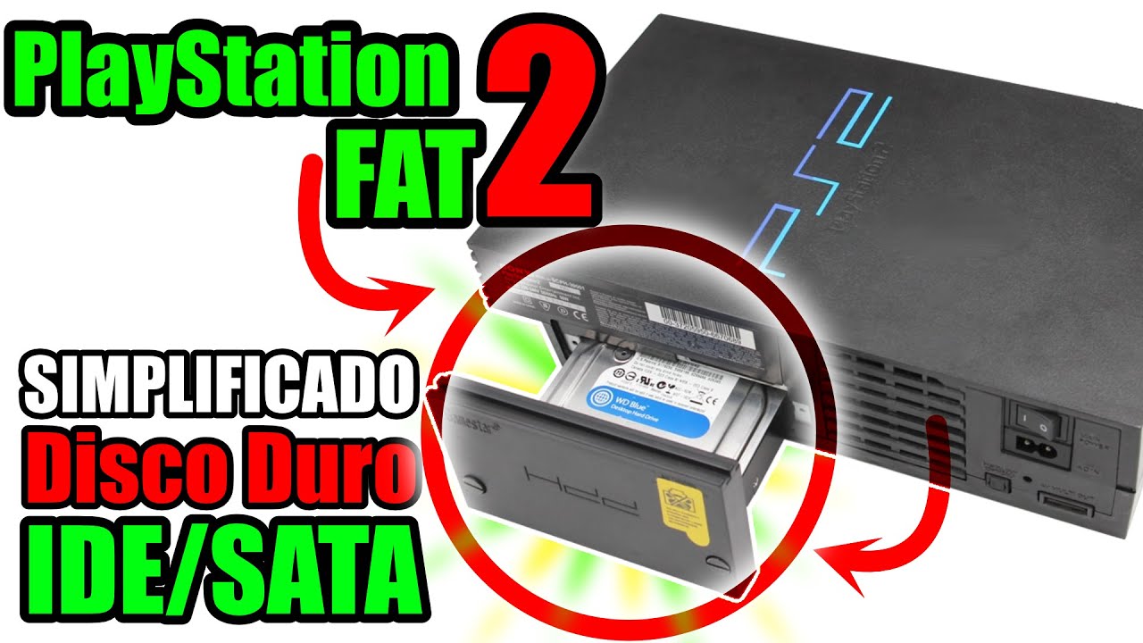 MOD PLAYSTATION 2, DISCO DURO IDE/SATA 1 SOLO PASO