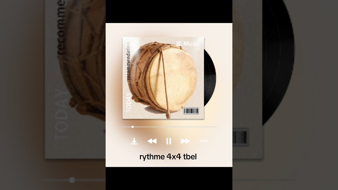 rythme kabyle 4x4 tbel إقاع قبائلي