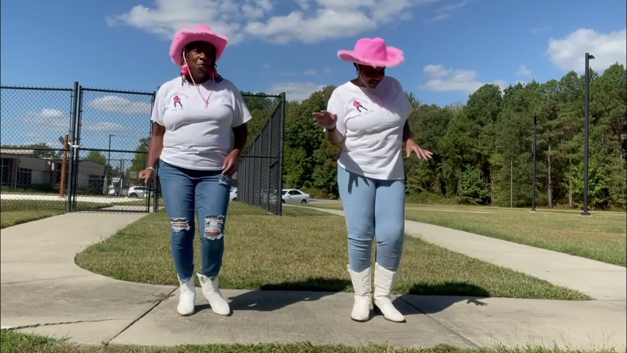 Push it out line dance