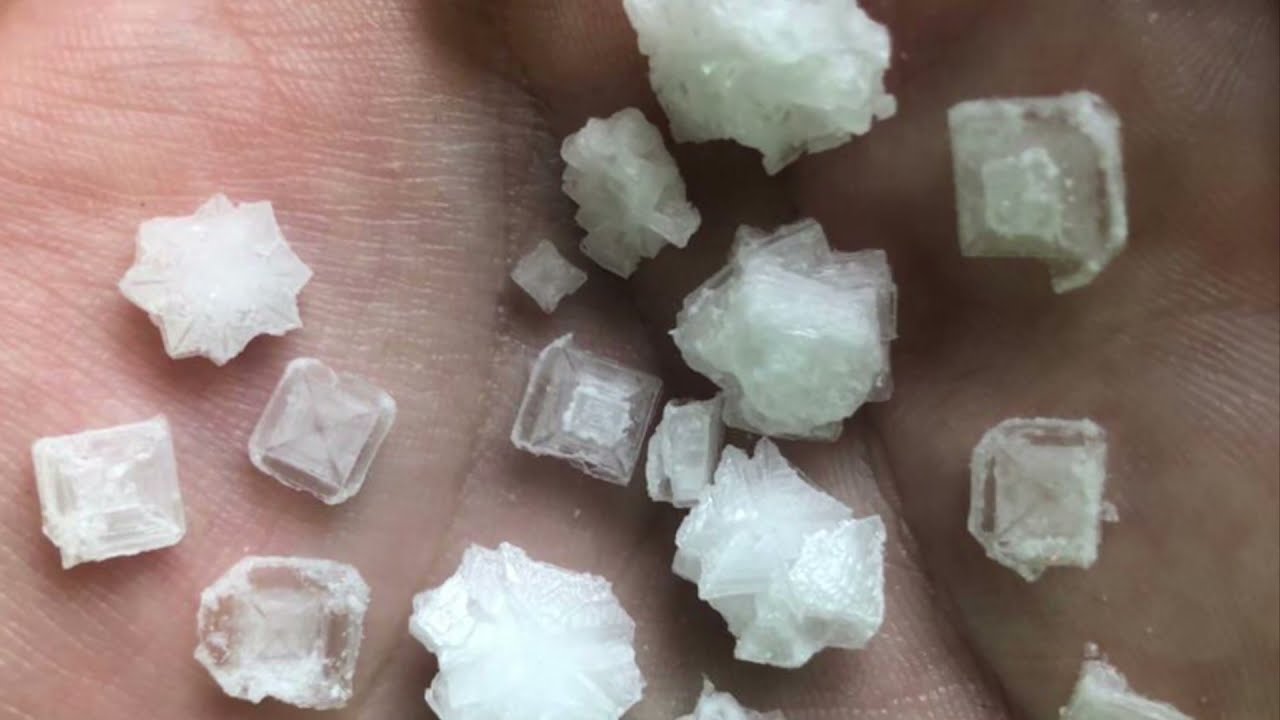 Cristales de sal [PPA_Química Analítica]