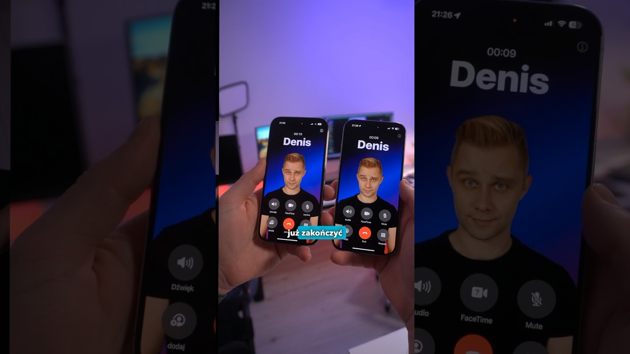 Szybki spos&oacute;b na zerwanie połaczenia 🤭 #iphone #apple #poradnik #ios