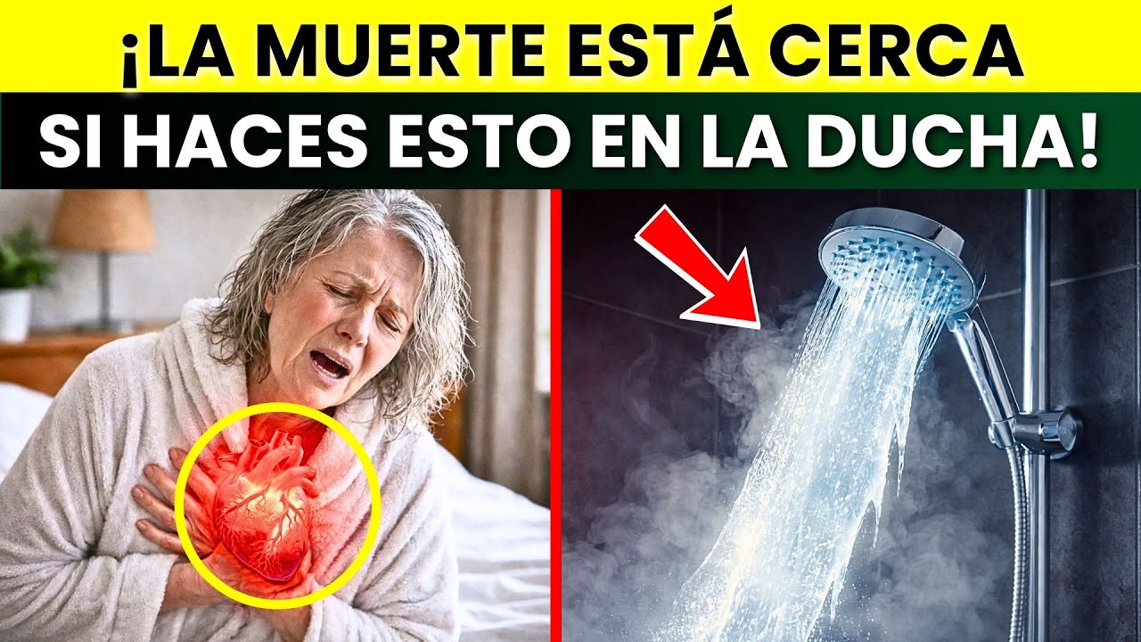 El Riesgo de INFARTO y ACV Aumenta Por Este Simple Hábito en la Ducha - y Cómo Evitarlo
