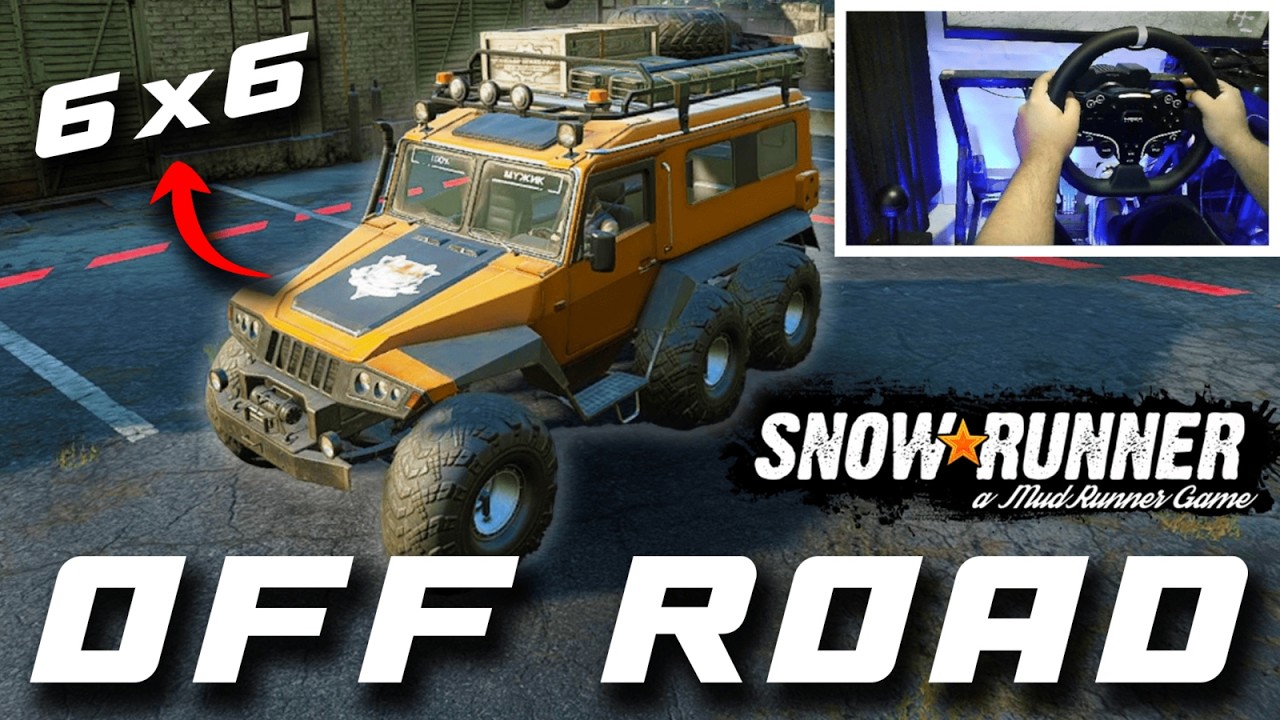 Extreme Off-Road with YAR 87 6x6 | SnowRunner Gameplay