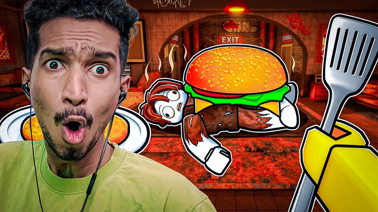 Самый безумный бургерный ресторан в Roblox 🍔🔥