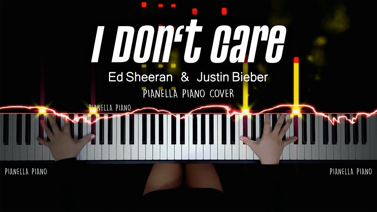 Ed Sheeran & Justin Bieber - I Don’t Care | PIANO COVER by Pianella Piano