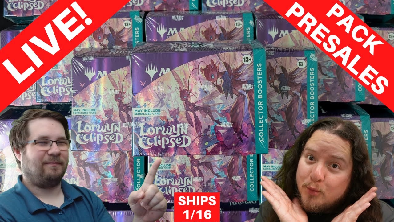 🔴LIVE! MTG Lorwyn Eclipsed (ECL) Collector & Play Pack Presales | Magic Rip & Ship | Ships 1/16
