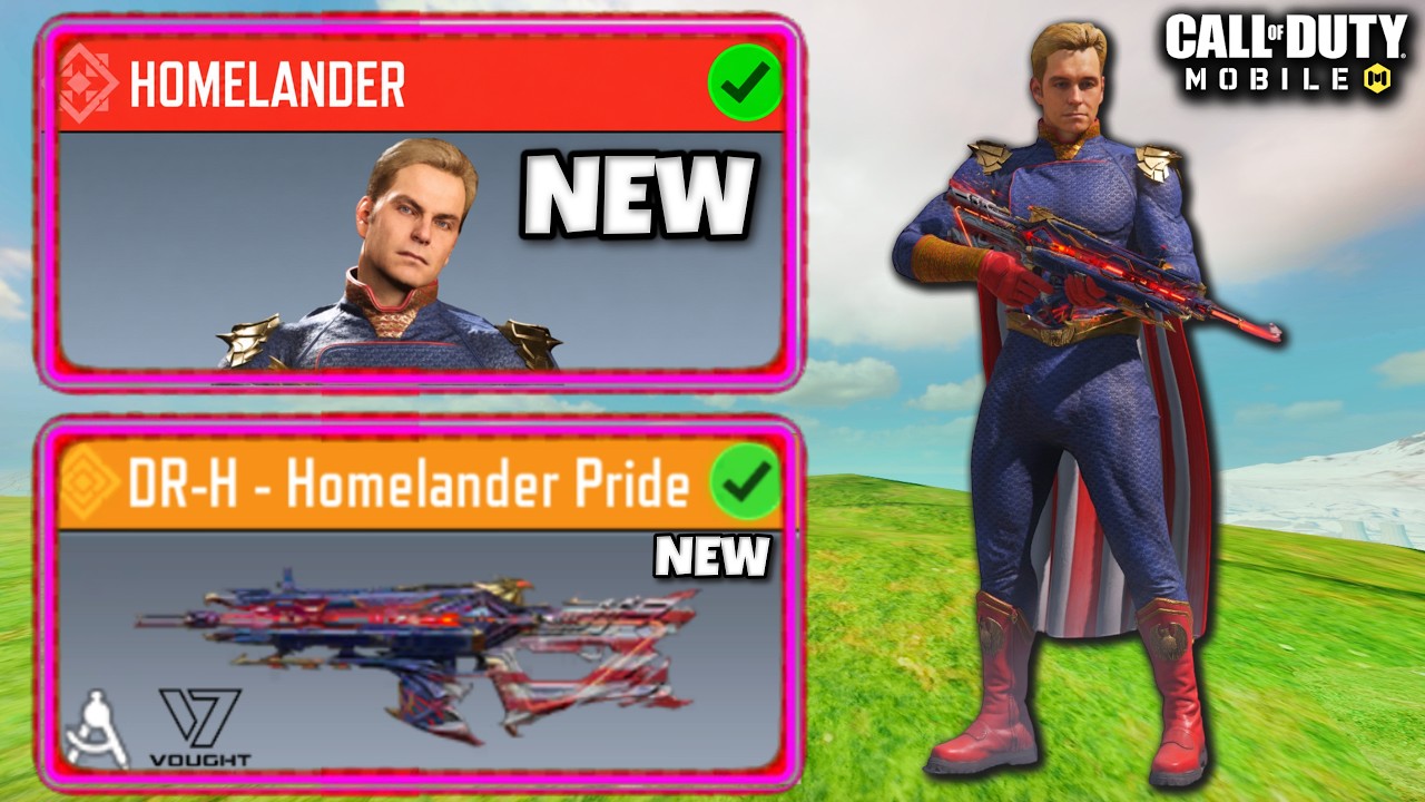 *NEW* LEGENDARY DRH + HOMELANDER GAMEPLAY 🤯 (COD MOBILE)