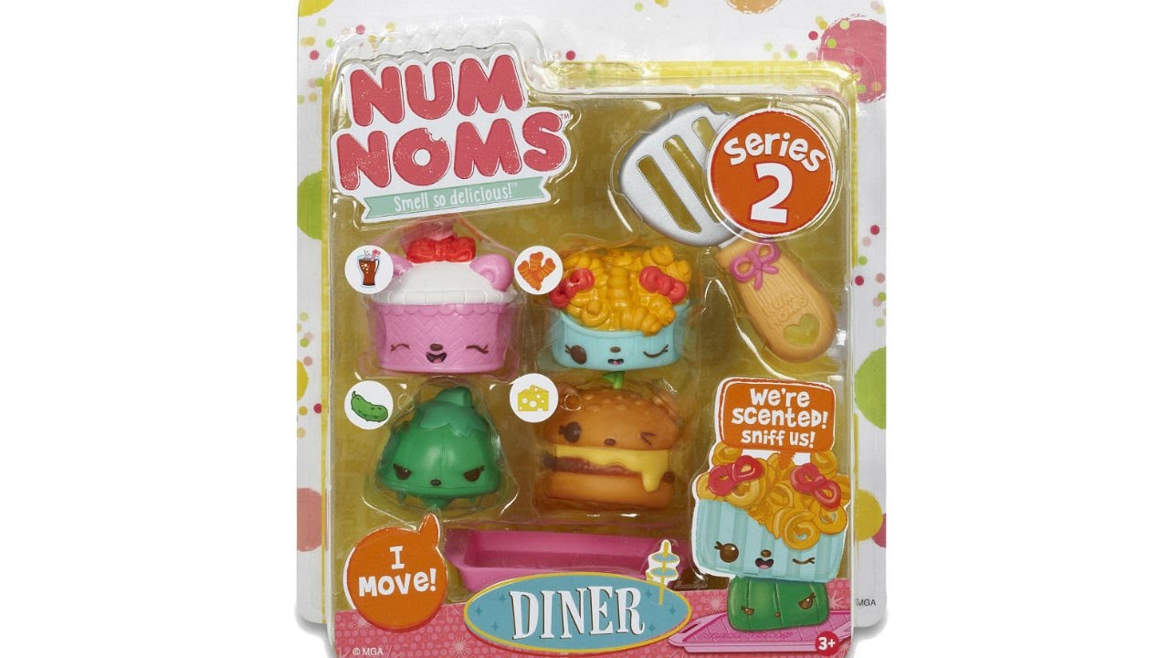 Num Noms Series 2 Diner Pack Unboxing Toy Review