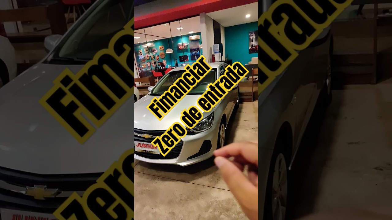 Financiar um carro com zero de entrada e neste vídeo uso como exemplo o Chevrolet Onix 