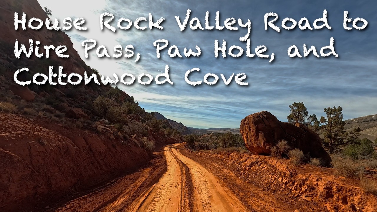 House Rock Valley Road & Cottonwood Cove Drive Slow TV