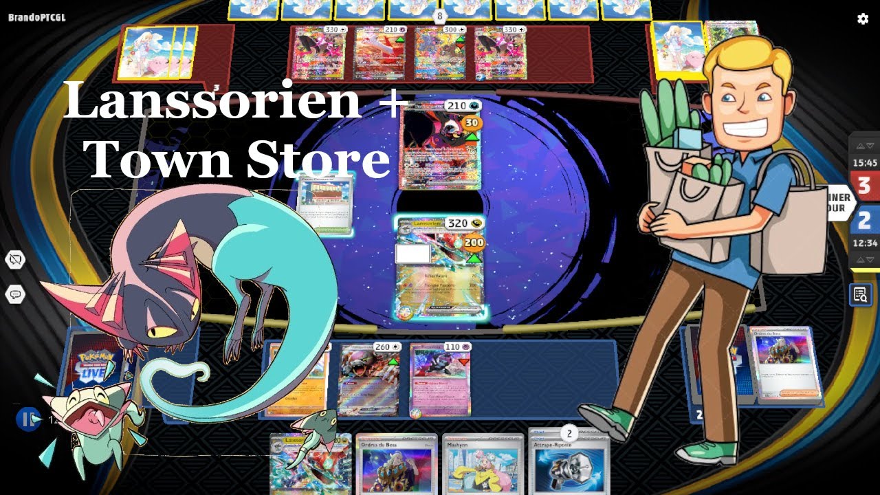 ON TESTE LANSSORIEN CENTRE COMMERCIAL & CRISTAL SCINTILLANT! ENCORE UN DECK FORT DANS LA META TCG?