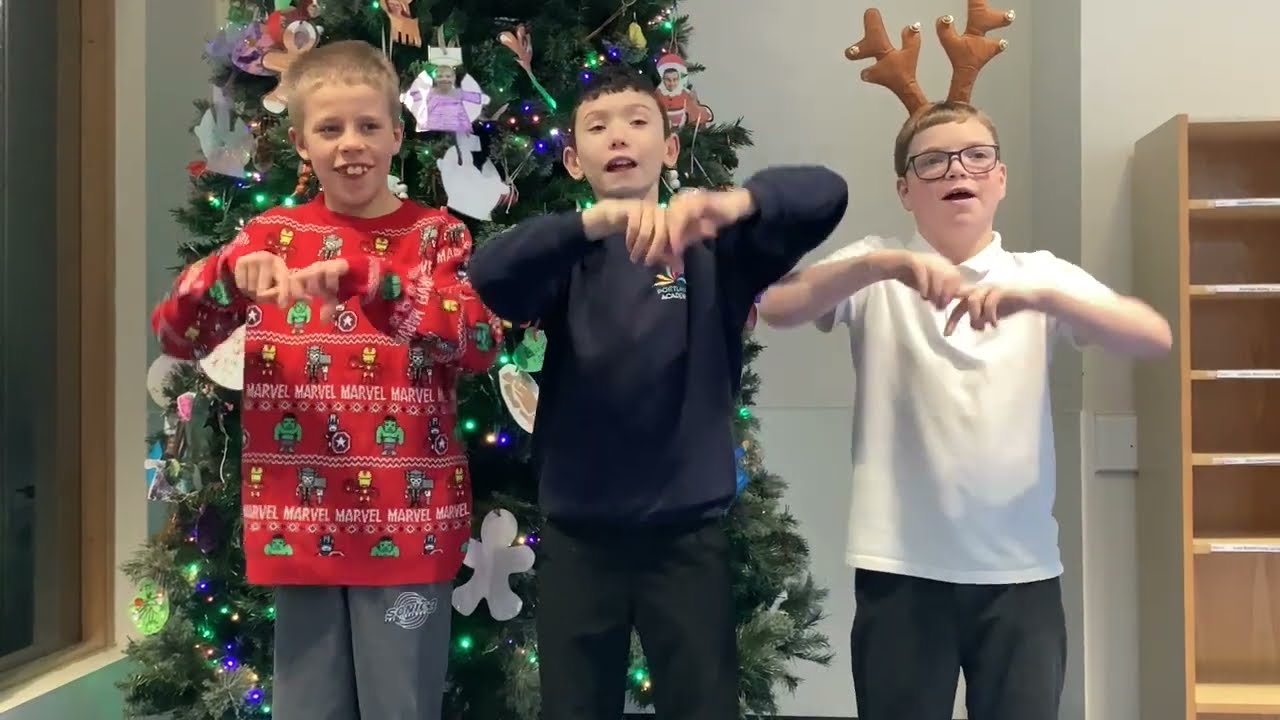 Portland Academy "12 Days of Christmas" - Makaton Choir