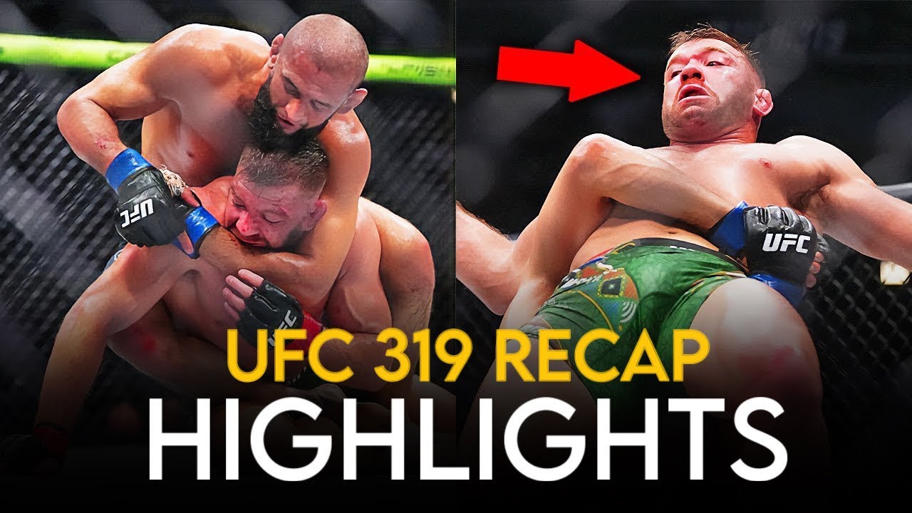 UFC 319 Recap | Khamzat Chimaev vs Dricus du Plessis Highlights Today Fight 