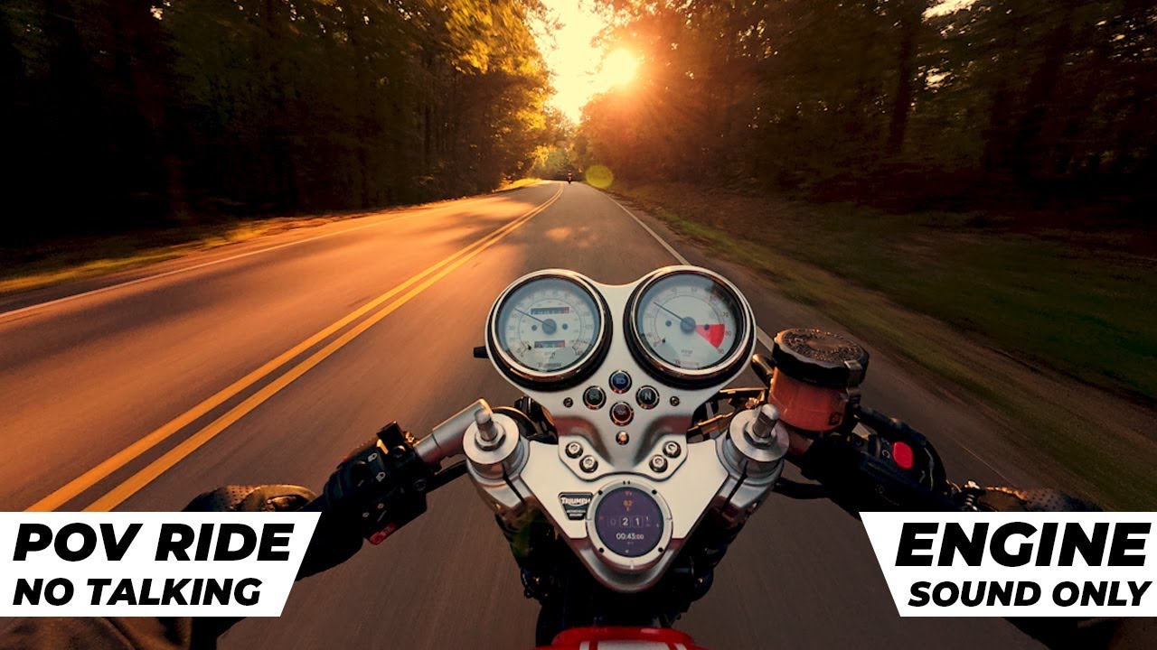 Discovering New Roads | Triumph Thruxton 900 4K POV Ride | Raw Exhaust Sound (ASMR)