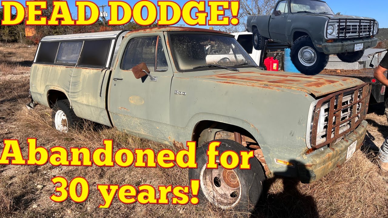 Dodge M880 простоял 30 лет! Заведётся ли? АБСОЛЮТНО!