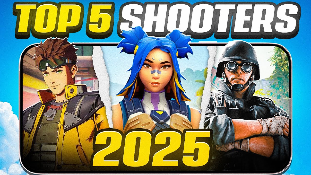 Top 5 MOBILE SHOOTER GAMES RELEASING IN 2025🔥 (Android & IOS)