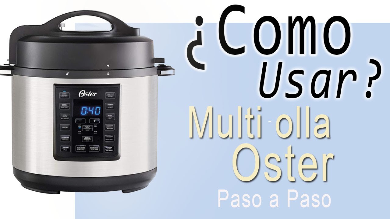 🏆&iquest;C&oacute;mo usar tu Multi Olla de presi&oacute;n el&eacute;ctrica Oster? | ✅ ❌ Tips y Errores que Debes Evitar