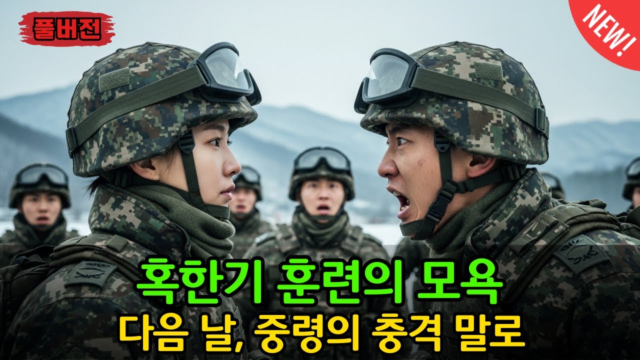 혹한기 훈련 중 여군 장군을 모욕한 해병 중령… 다음 날, 그가 맞이한 충격적인 말로