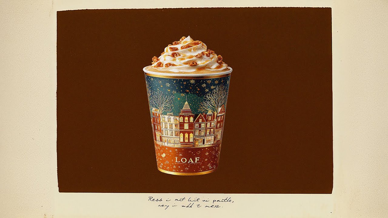 Winter Caramel Latte.