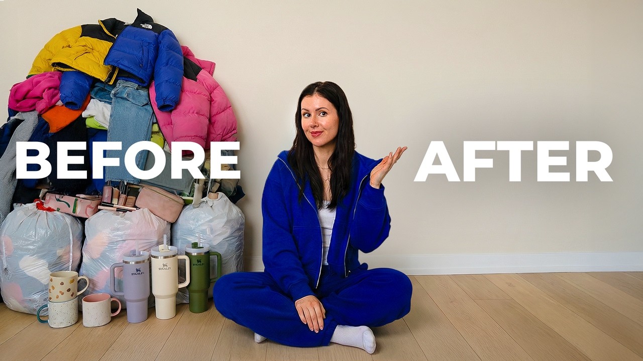 I decluttered my ENTIRE apartment in 24 hours