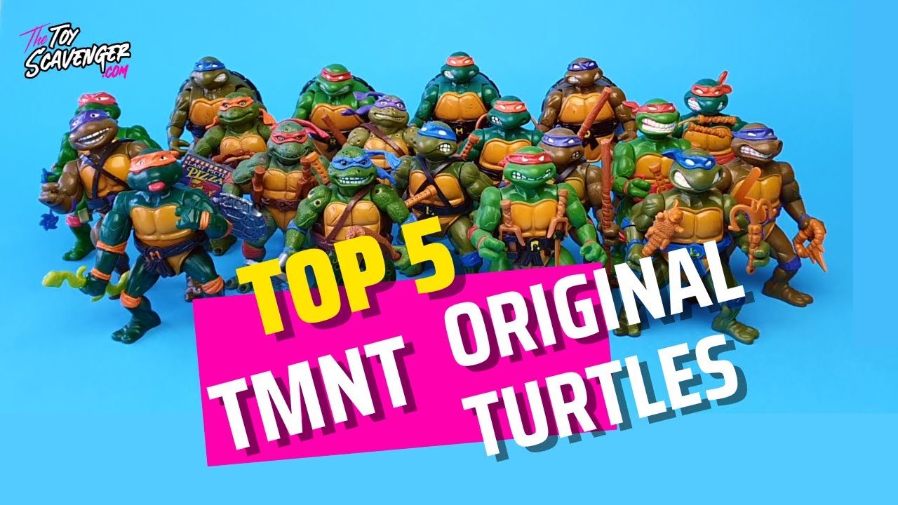 ТОП-5 винтажных фигурок TMNT Teenage Mutant Ninja Turtles — The Toy Scavenger