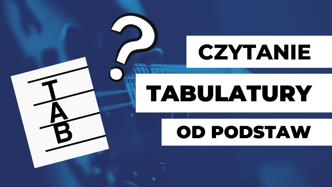 Czytanie basowej TABULATURY od podstaw - GrajNaBasie.pl