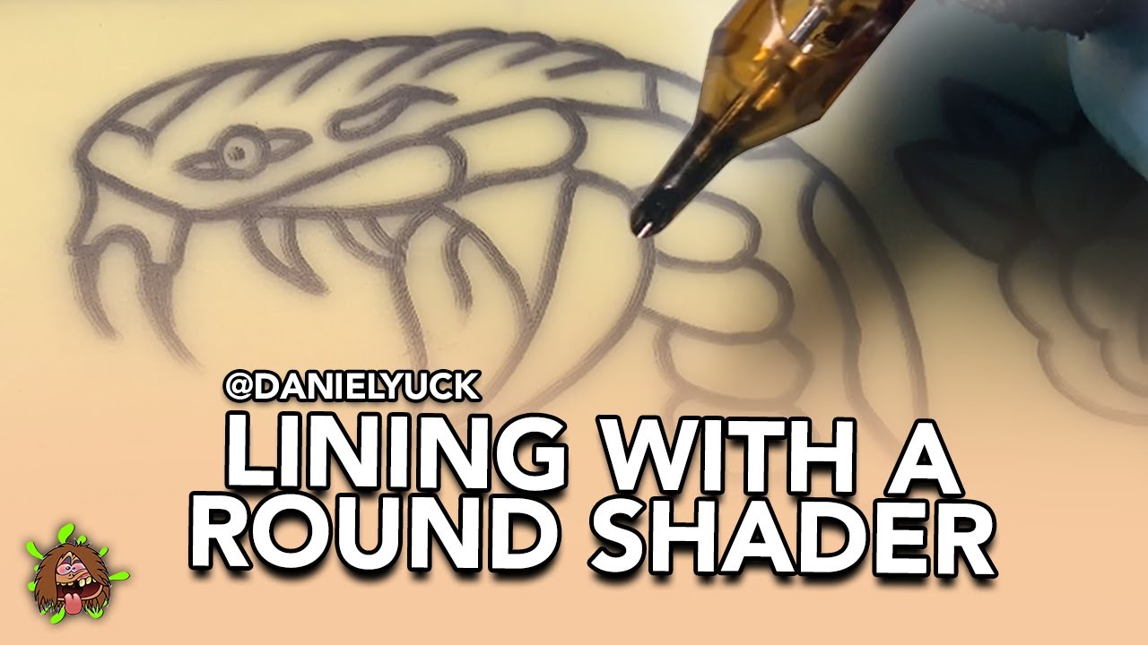 Tattooing 101-How To Line With A Round Shader