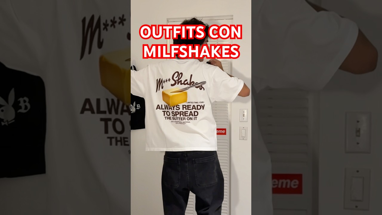 OUTFITS CON M***SHAKES #dinotino #milfshakes #nilojeda #outfit #tudinotino #outfitideas #outfitinspo