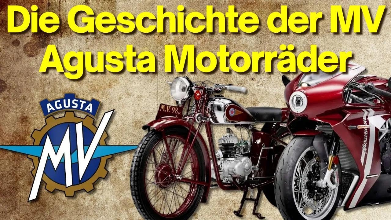 Die spannende Geschichte der MV Agusta Motorräder