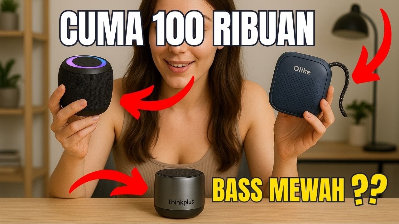 3 Speaker Bluetooth dibawah 100 Ribuan TERBAIK 2025: Siapa Juaranya?