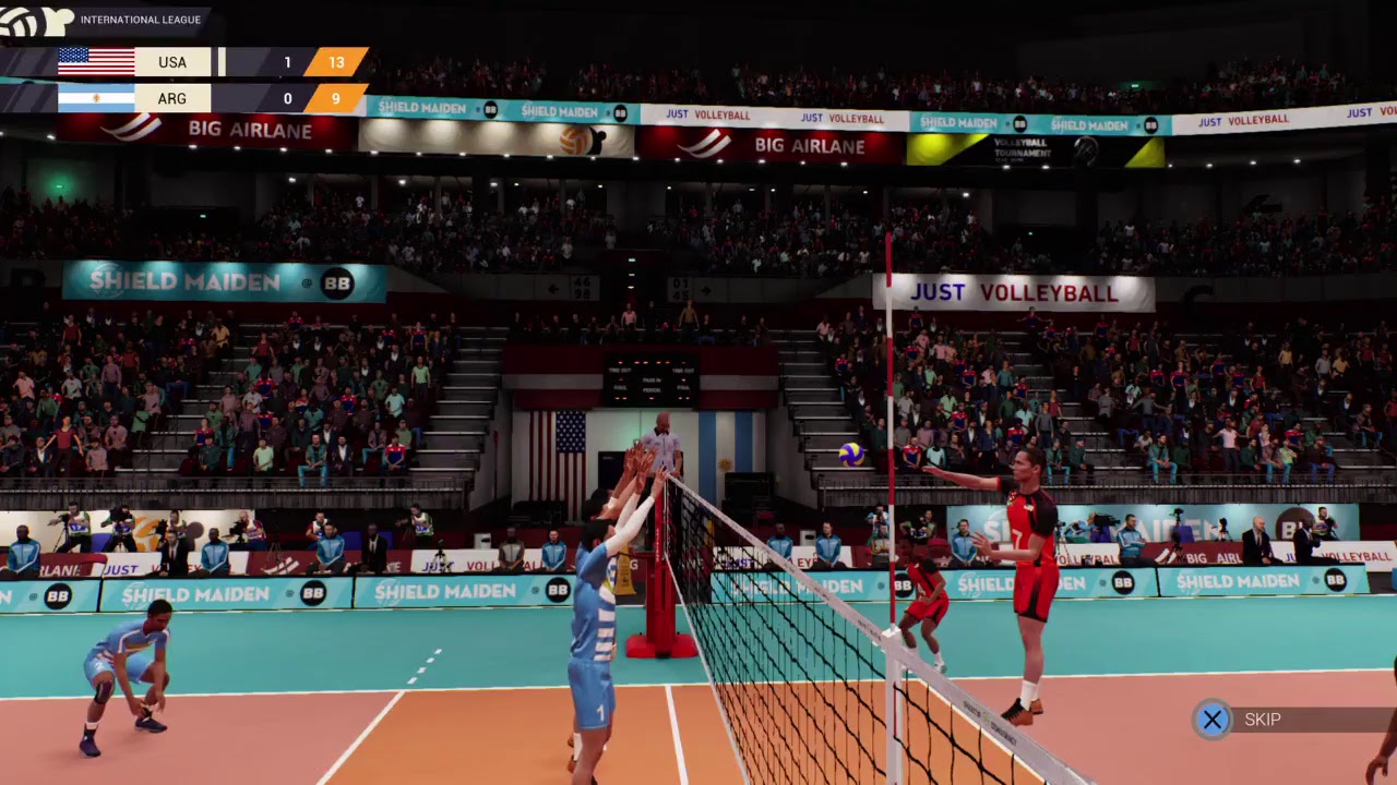 Spike volleyball