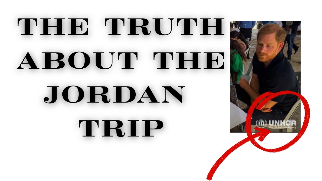 PAY FOR PLAY! I UNCOVER THE REAL REASON HARRY AND MEGHAN ARE IN JORDAN!