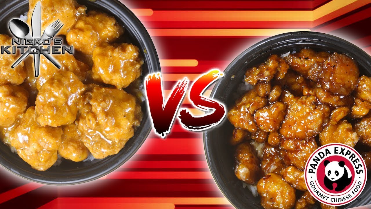 PANDA EXPRESS ORANGE CHICKEN vs HOMEMADE - Top Secret Recipe Exposed!!