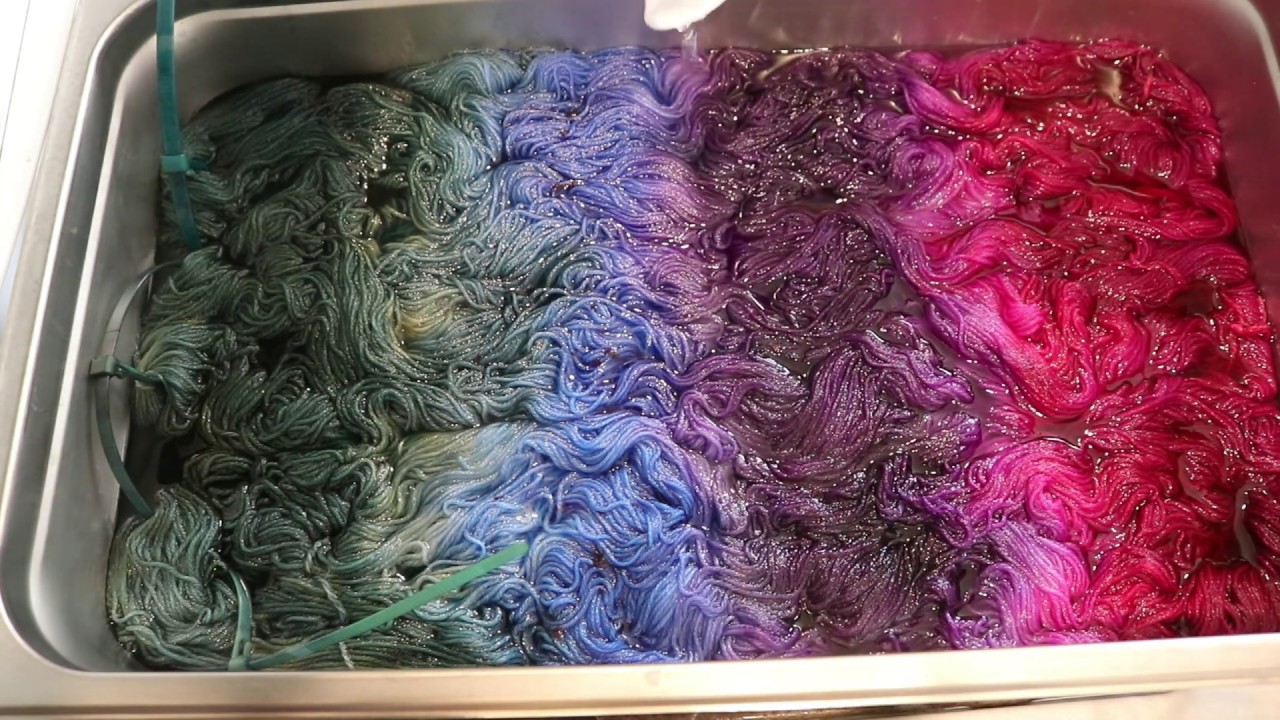 Dyepot PS #26 - Low Immersion Dyeing Yarn in a Cool Dyebath - Modifying My Technique