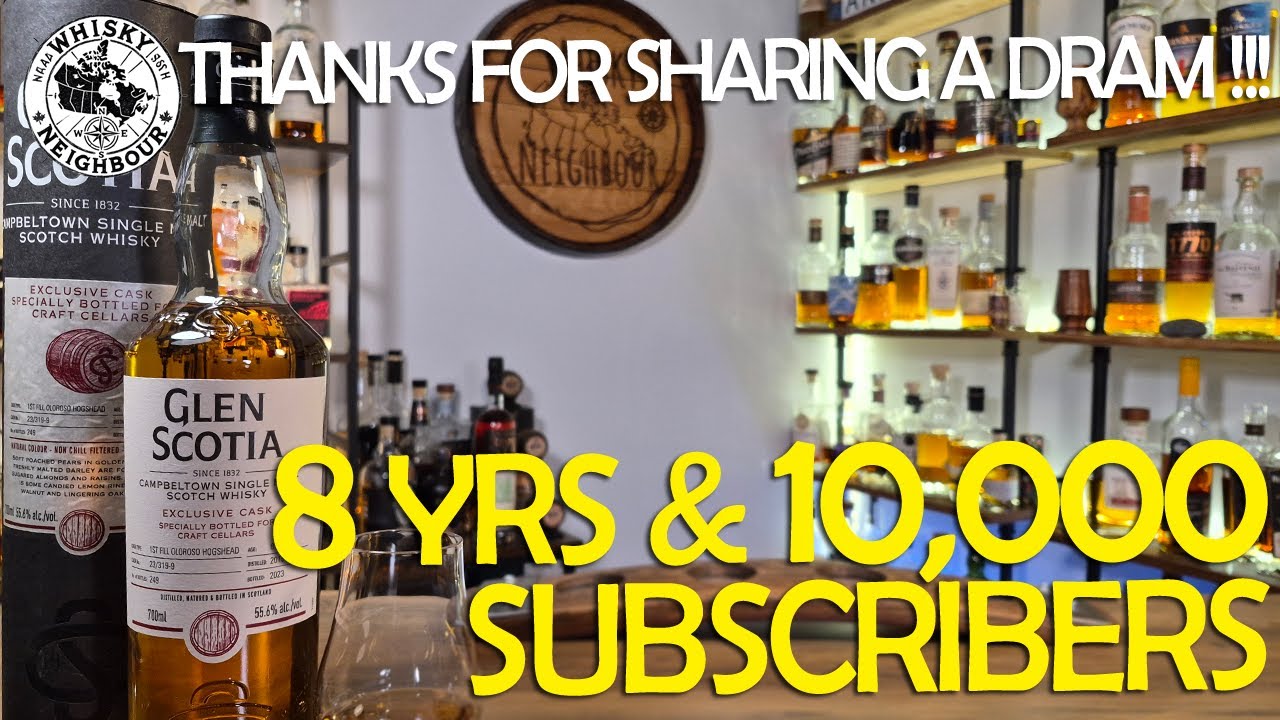Обзор однобочкового виски Glen Scotia | Восемь лет и 10 000 подписчиков | Разговоры о виски