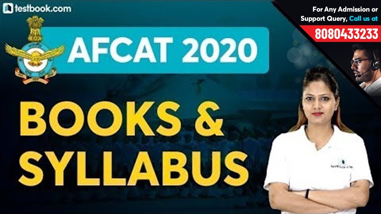 Important Books for AFCAT 2020 | Based on AFCAT Syllabus | Preparation Tips by Pratibha Ma'am